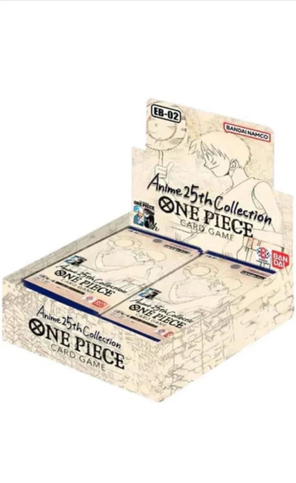 Box One Piece Card Game EB-02 Extra Booster Memorial Collection Manga Dreams Box One Piece Card Game EB-02 Extra Booster Memorial Collection Manga Dreams