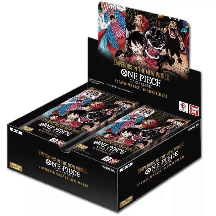 BOX ONE PIECE CARD GAME OP - 09 - The Four Emperors – One Piece Card Game Box (24 Bustine) ENG - Manga Dreams