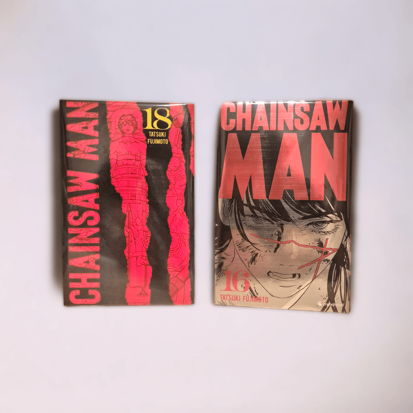 Chainsaw Man Variant 18 + Chainsaw Man Variant 16 Metal Bundle - Manga Dreams