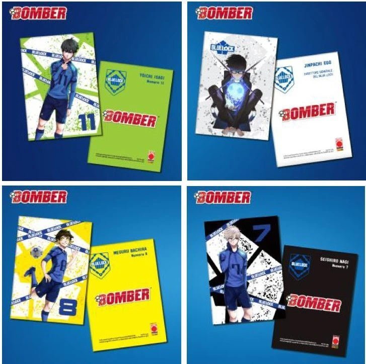 Lotto Blue Lock Variant Anime, Inter e Rivista con carte - Manga Dreams