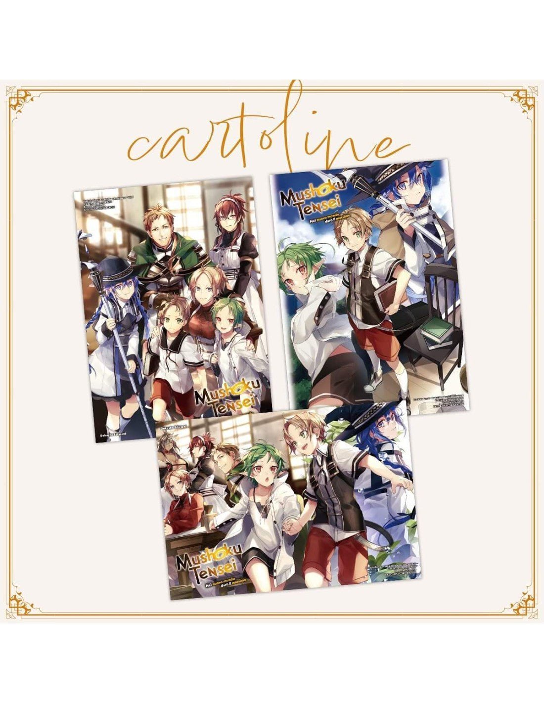 MUSHOKU TENSEI 1 LIMITED EDITION con VARIANT - Dokusho Edizioni - Manga Dreams