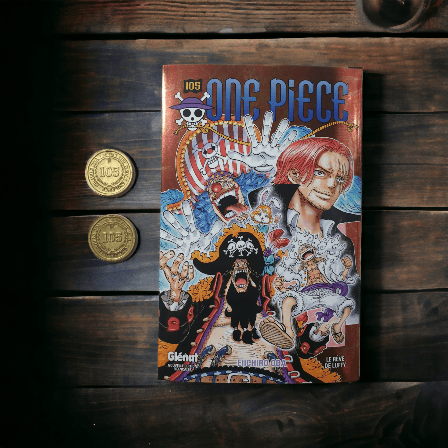 One Piece 105 Variant Metal con gadget evento - Manga Dreams