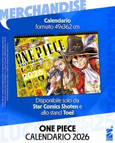 One Piece Calendario 2026 Lucca Comics - Manga Dreams