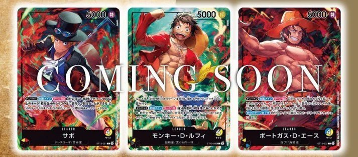 One Piece Card Game Promo Esclusiva 7 - Eleven (Three Brothers) - Set Completo (JAP) - Manga Dreams