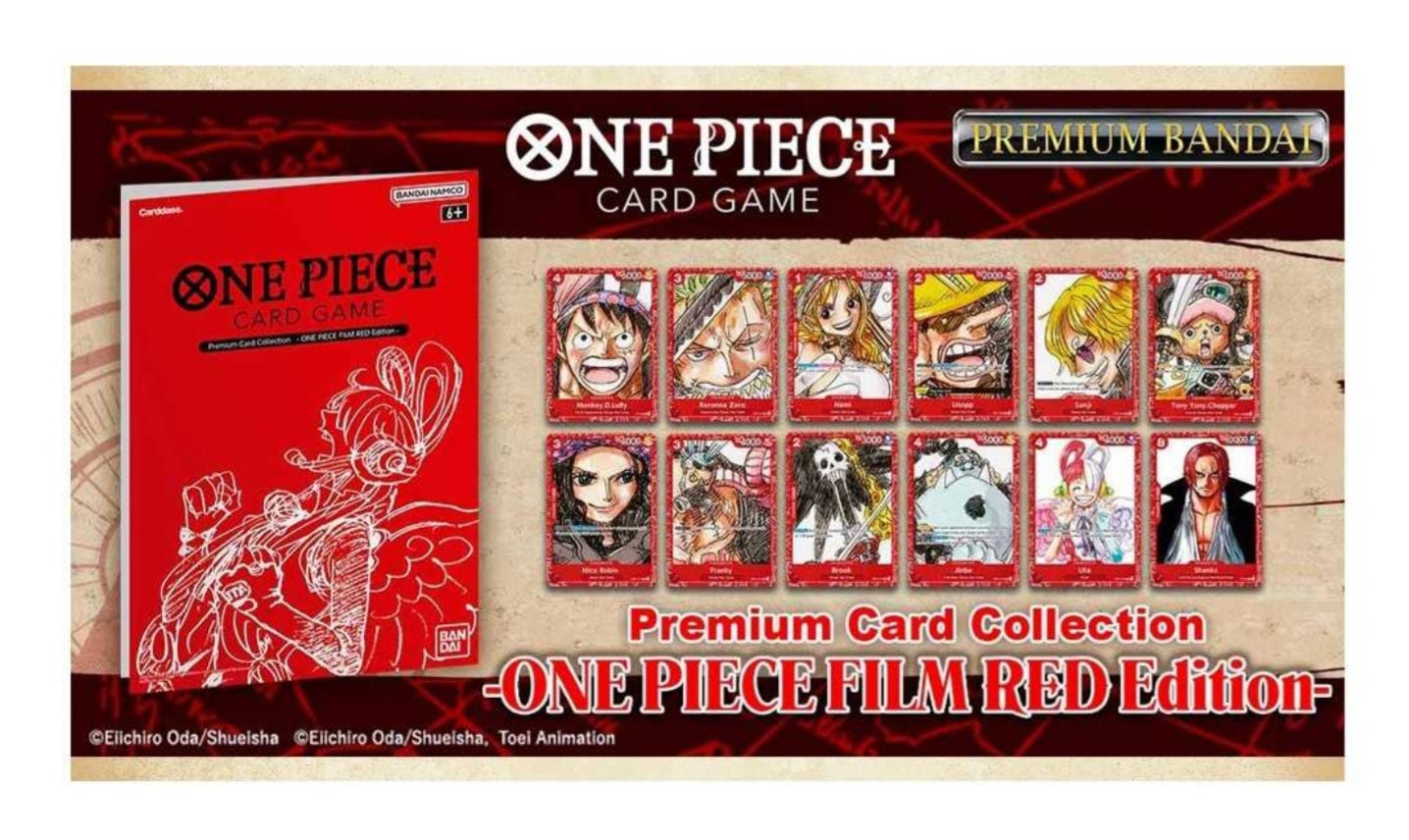 One Piece Premium Card Game Collection Film Red Edition ENG - Manga Dreams