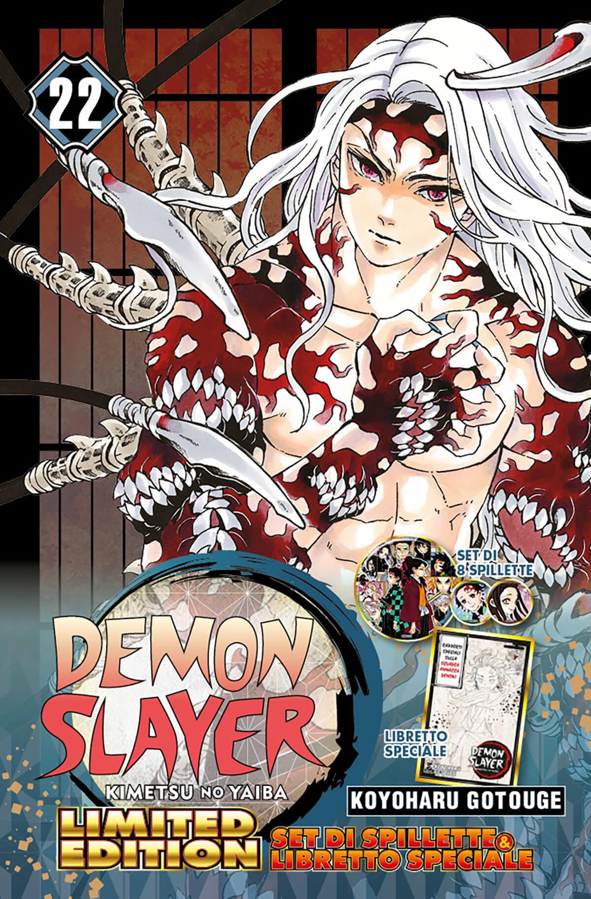 DEMON SLAYER - KIMETSU NO YAIBA 22 Limited Edition CON SPILLETTE - Manga Dreams