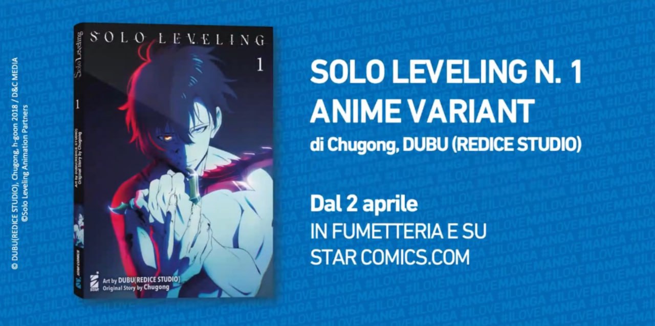 Solo Leveling Anime Variant Esclusiva Fumetteria