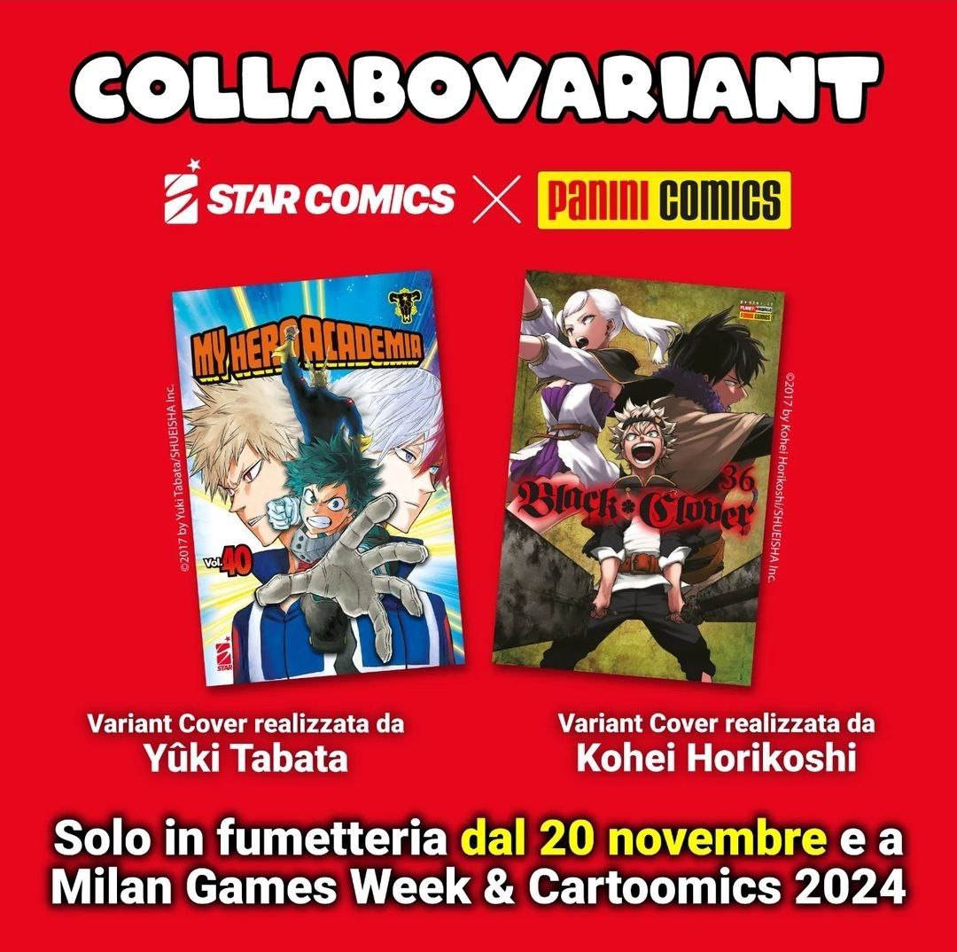 My Hero Academia X Black Clover Variant Bundle