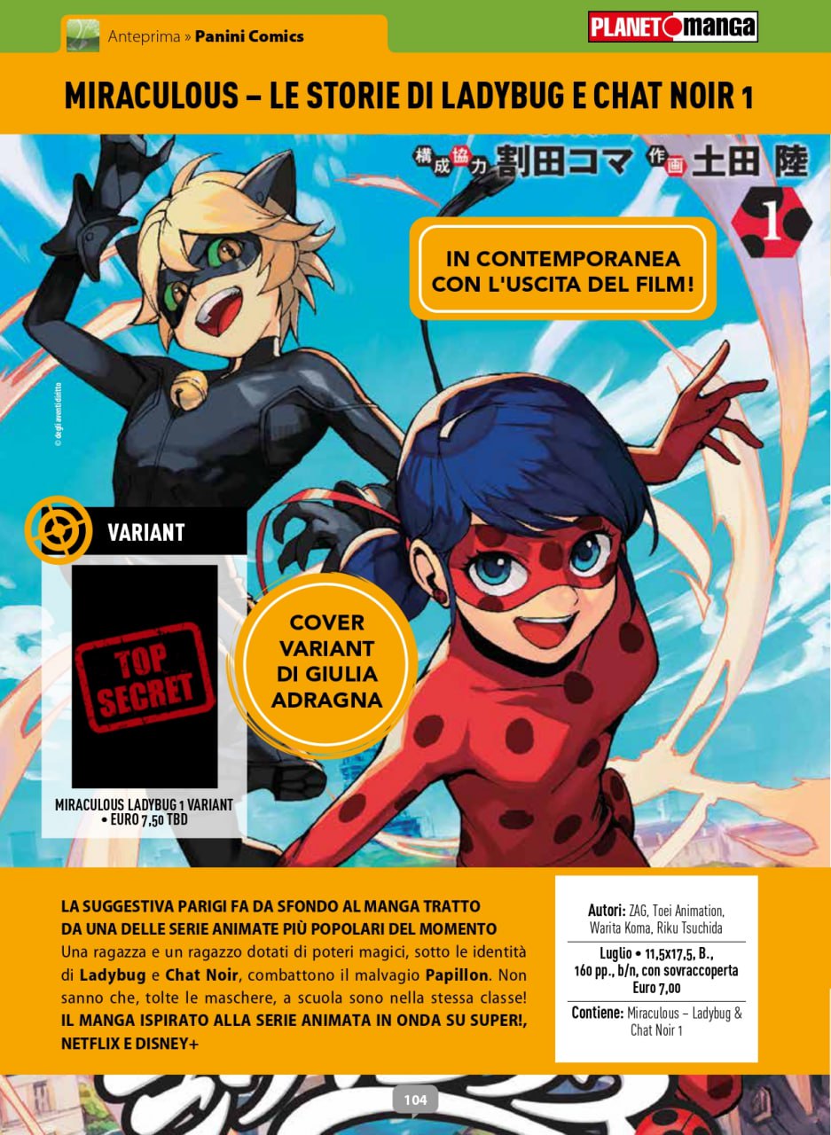 Miraculous - Le storie di LadyBug e Chat Noir Variant - Manga Dreams