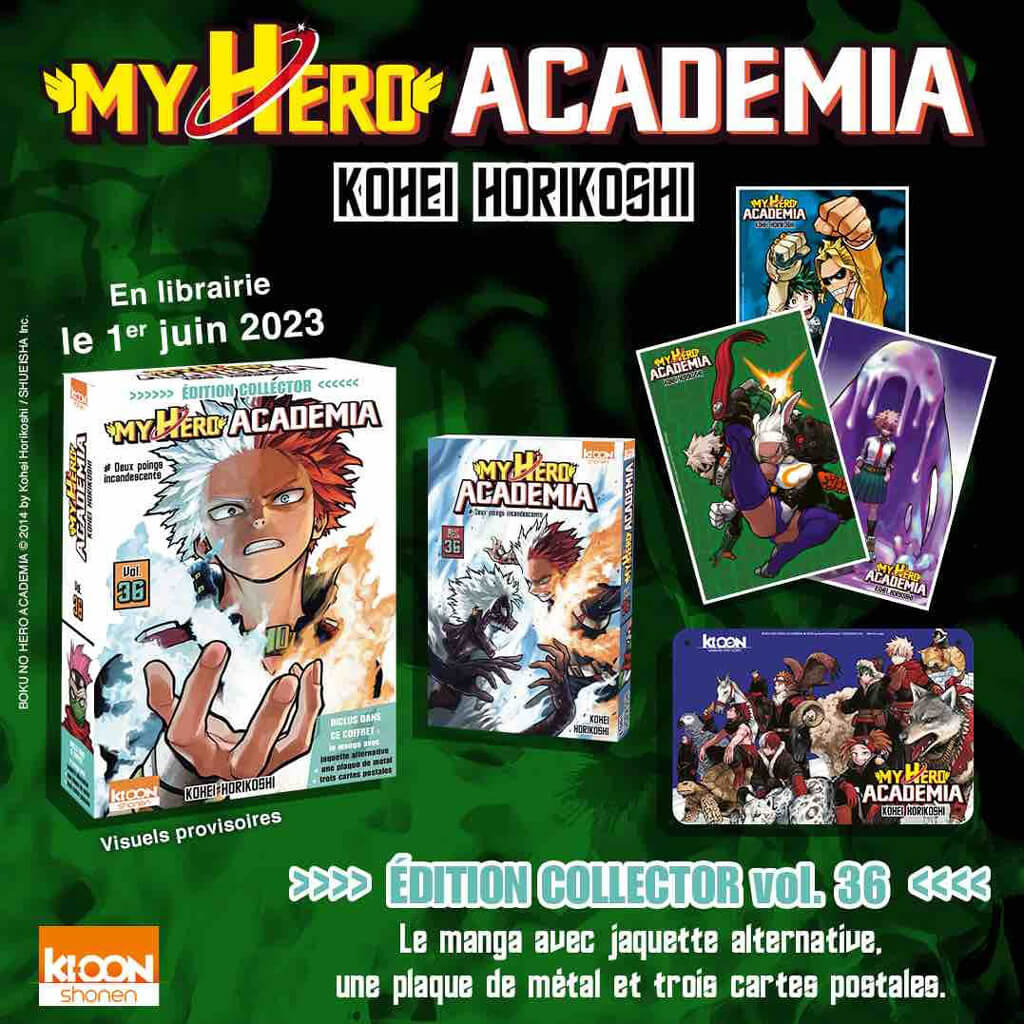 My Hero Academia 36 Collector Edition Preordine - Manga Dreams