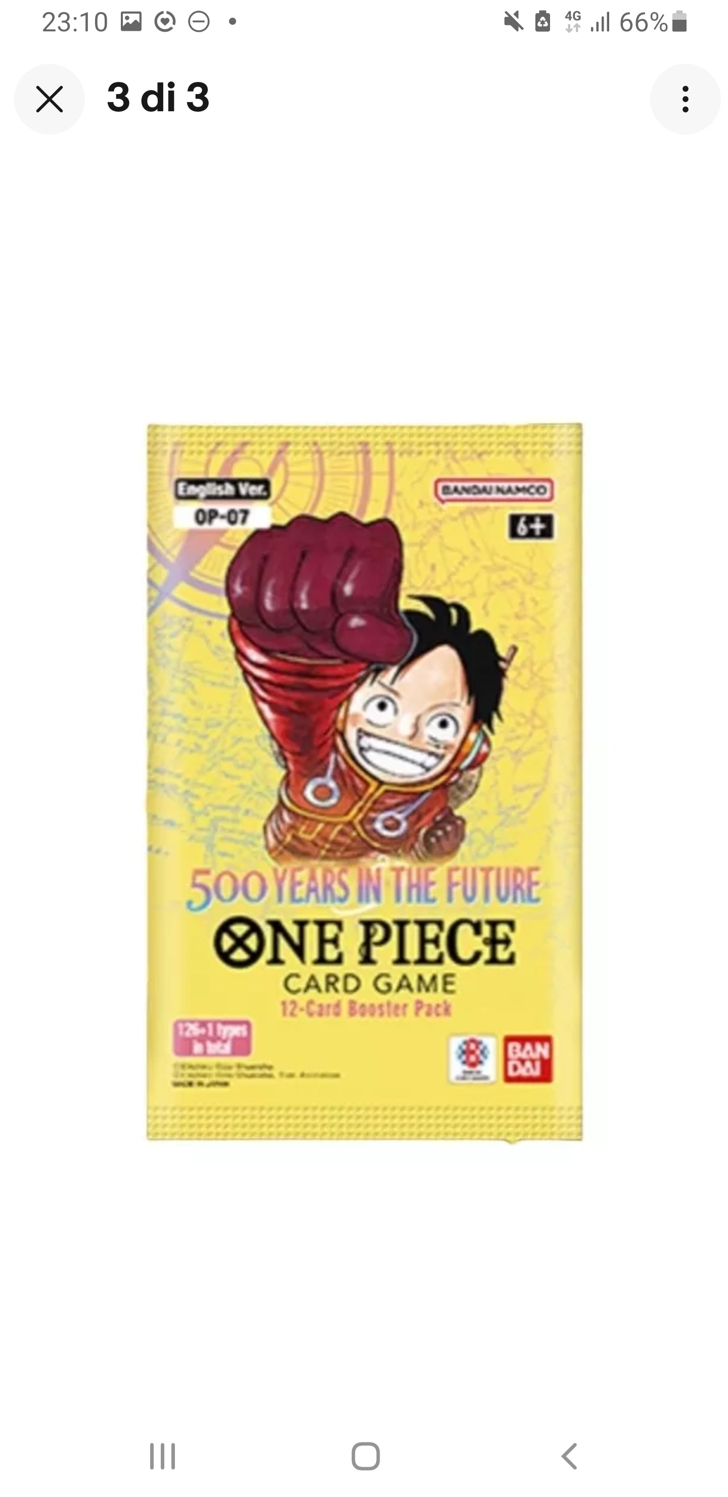 One Piece OP07 500 Years into the future  SEALED CASE ENG 12x BOOSTER BOX