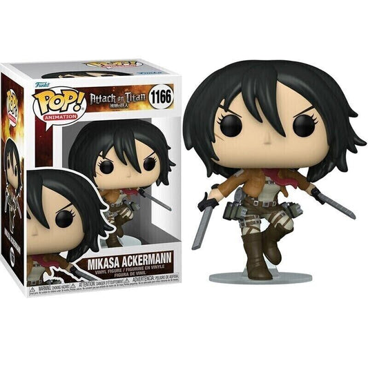 ATTACK ON TITAN – MIKASA ACKERMAN – FUNKO POP 1166 - Manga Dreams