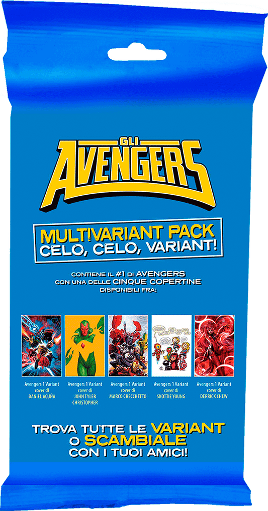 AVENGERS 1 MULTIVARIANT PACK - Manga Dreams