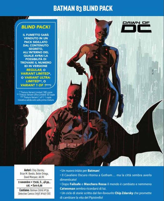 Batman 83 – Blind Pack – Panini Comics – Variant, Ultravariant, Unica Copia - Manga Dreams