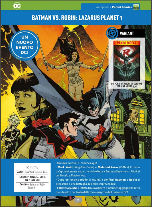 Batman Vs Lazarus Planet 1 Variant - Manga Dreams