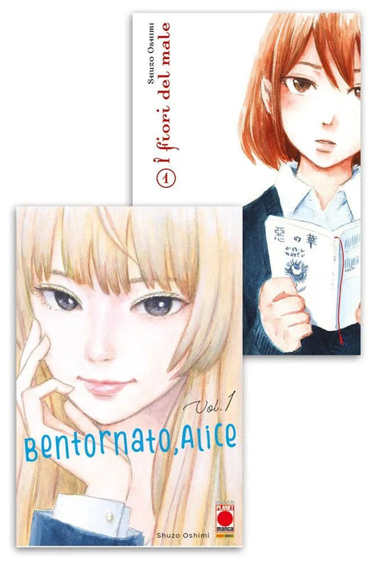 Bentornato, Alice + I Fiori del Male 1 Variant Bundle - Manga Dreams