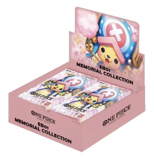 Box One Piece Card Game EB - 01 Extra Booster Memorial Collection - Manga Dreams