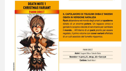 Death Note Christmas Variant - Manga Dreams