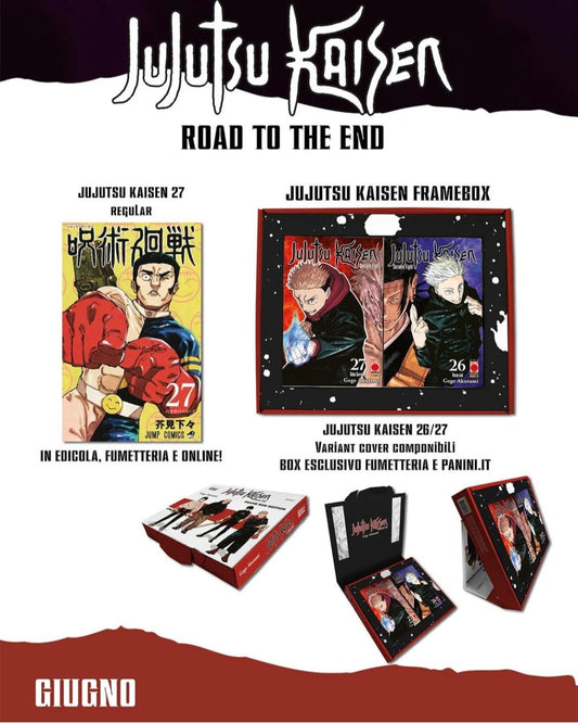 Jujutsu Kaisen 26/27 Variant Box Esclusivo Fumetterie - Manga Dreams