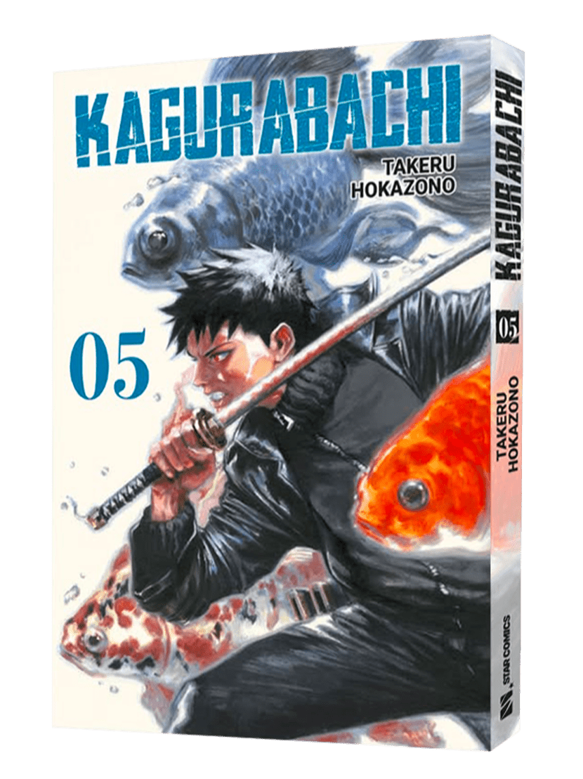 Kagurabachi 5 Variant Cover Dell'Otto Preorder - Manga Dreams