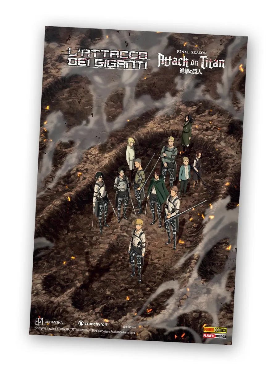 L'Attacco dei Giganti 34 Variant Anime - Manga Dreams