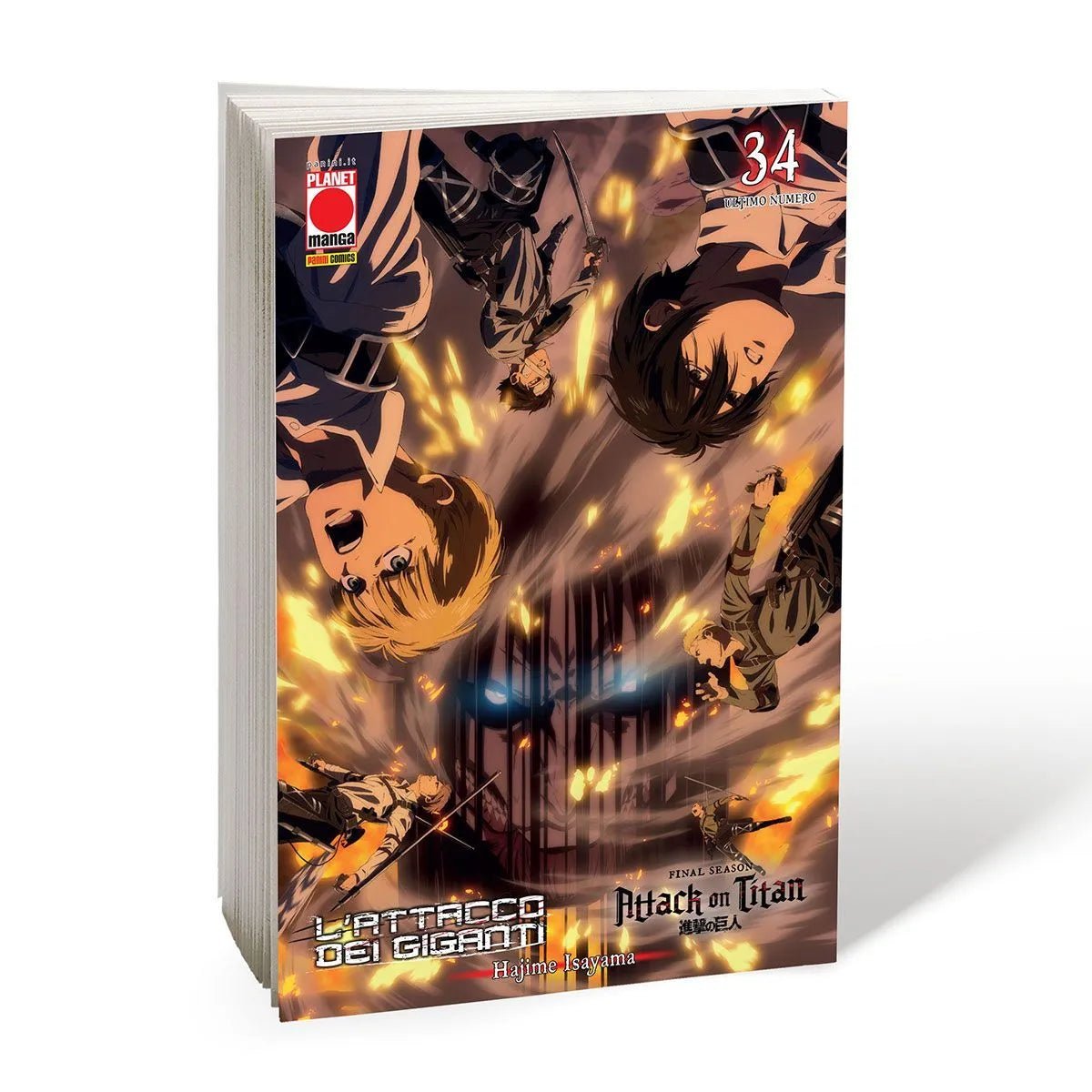 L'Attacco dei Giganti 34 Variant Anime - Manga Dreams