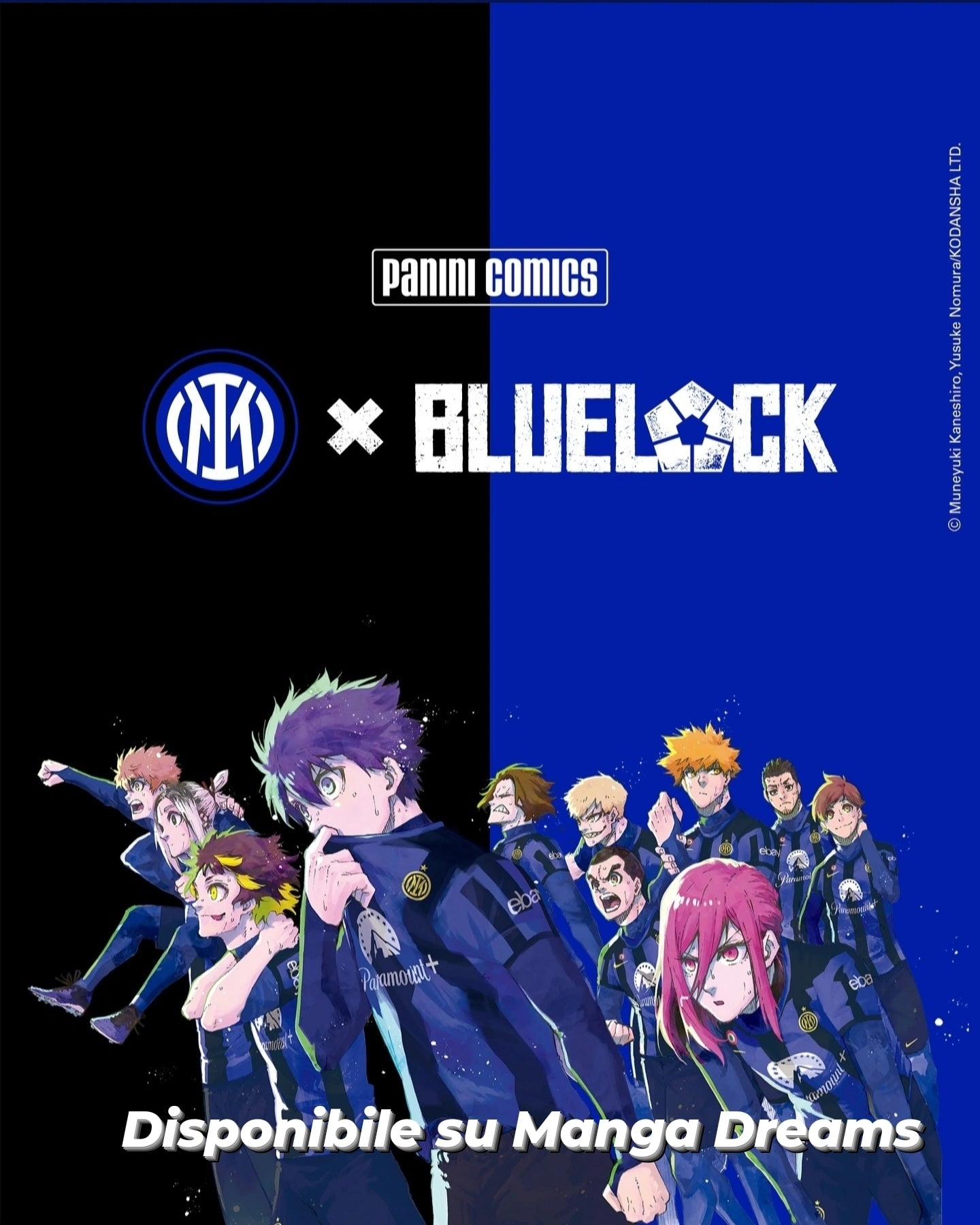Lotto Blue Lock Variant Anime, Inter e Rivista con carte - Manga Dreams