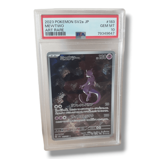 Mewtwo PSA 10 Art Rare Jap Pokemon - Manga Dreams