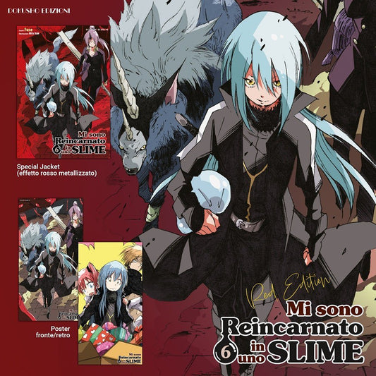 Mi sono Reincarnato in uno Slime Vol. 6 Variant Metal - Manga Dreams
