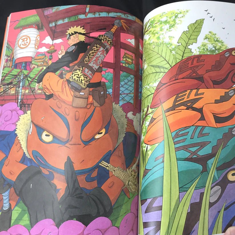 Naruto Illustration Collection - Japanese Artbook Masashi Kishimoto - Manga Dreams