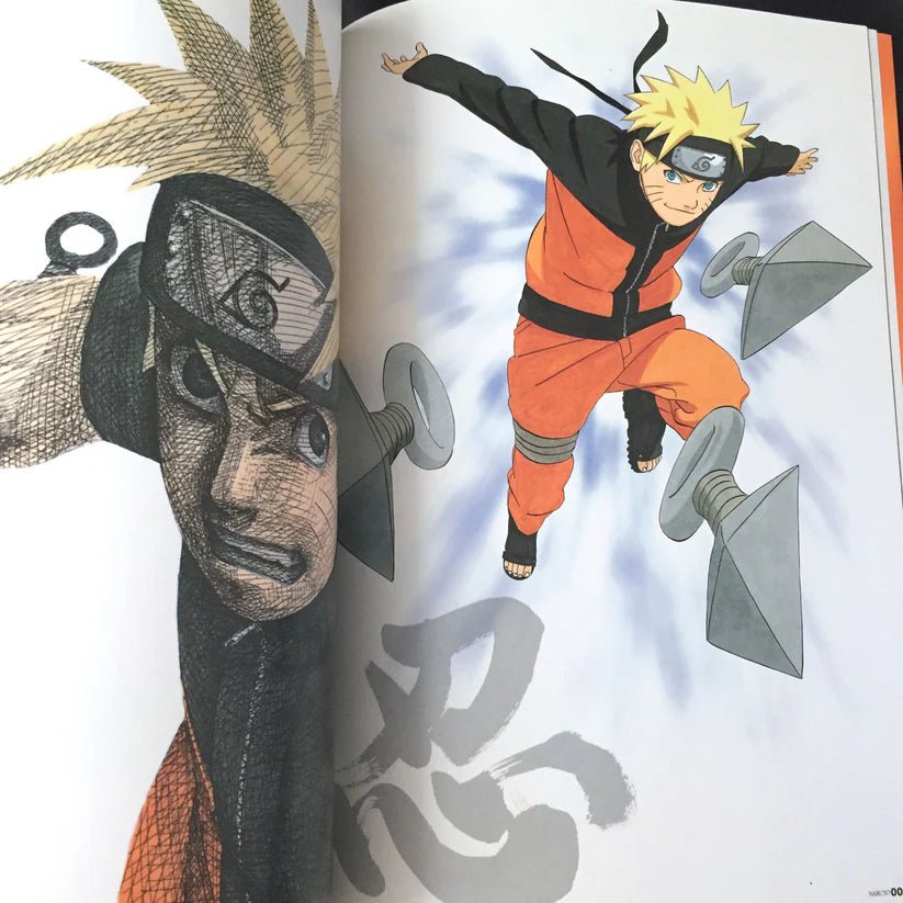 Naruto Illustration Collection - Japanese Artbook Masashi Kishimoto - Manga Dreams