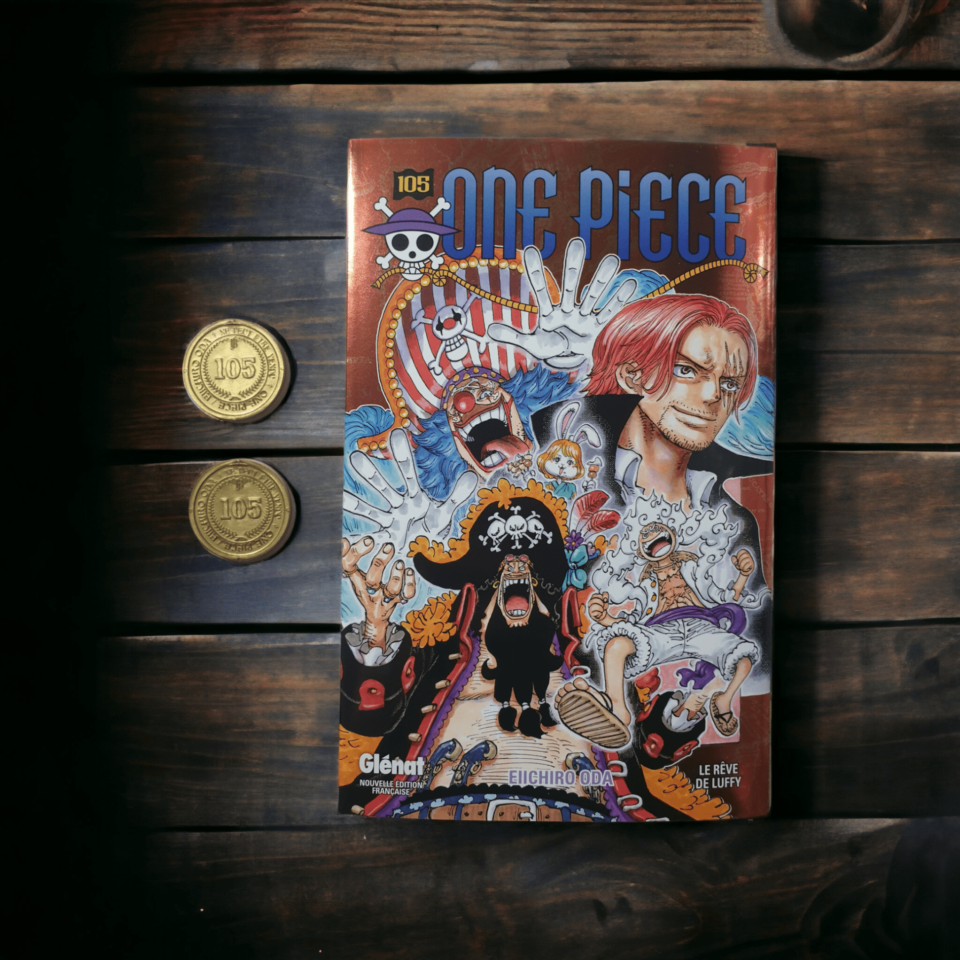 One Piece 105 Variant Metal con gadget evento - Manga Dreams