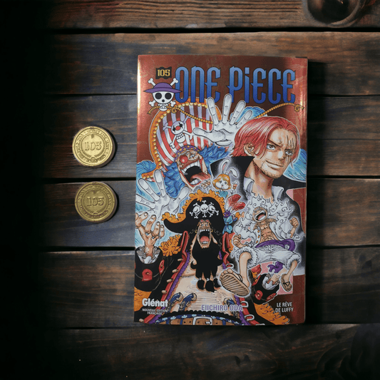One Piece 105 Variant Metal con gadget evento - Manga Dreams