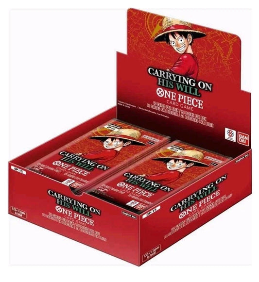 One Piece Card Game OP - 13 Carrying on His Will TCG Box ENG OP13 Sealed - Sigillato - Manga Dreams