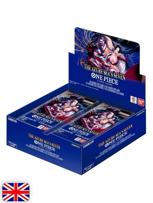 One Piece Card Game OP14 The Azure Sea's Seven Booster Box Case ENG - Manga Dreams