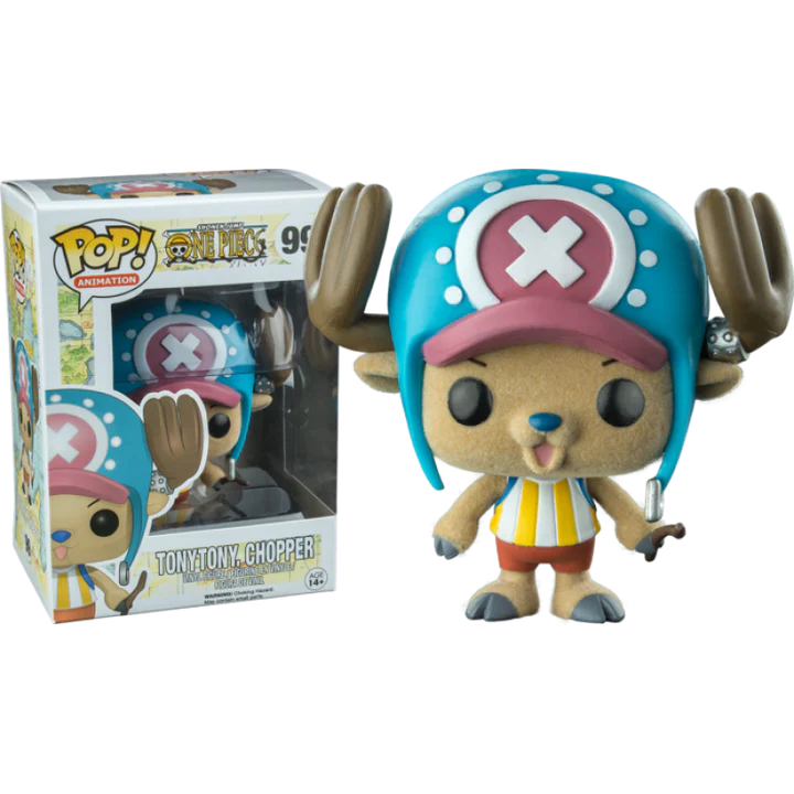 ONE PIECE TONY TONY CHOPPER FLOCKED Funko Pop