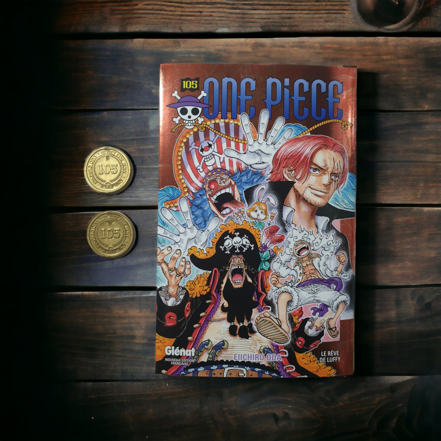 One Piece 105 Variant Metal con gadget evento