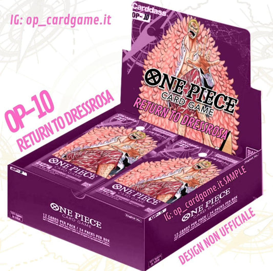 One Piece Card Game Return to Dressrosa Booster Box OP10 (ENG) Preorder