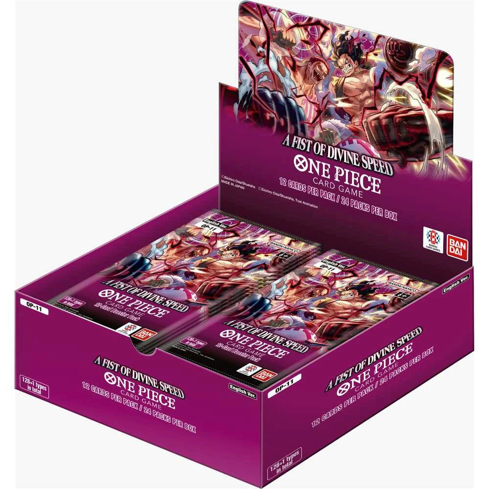 One Piece OP11 Display Box 24 Booster ENG - Case 12 Box