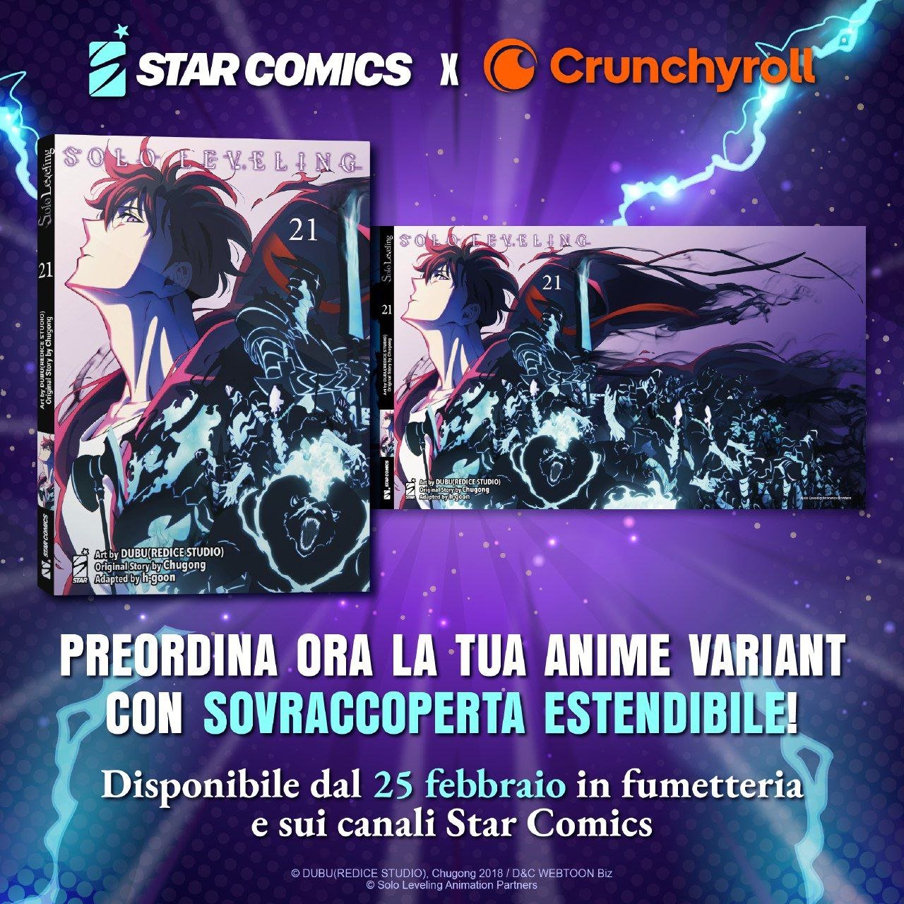 Solo Leveling 21 Variant Anime Star Comics - Manga Dreams