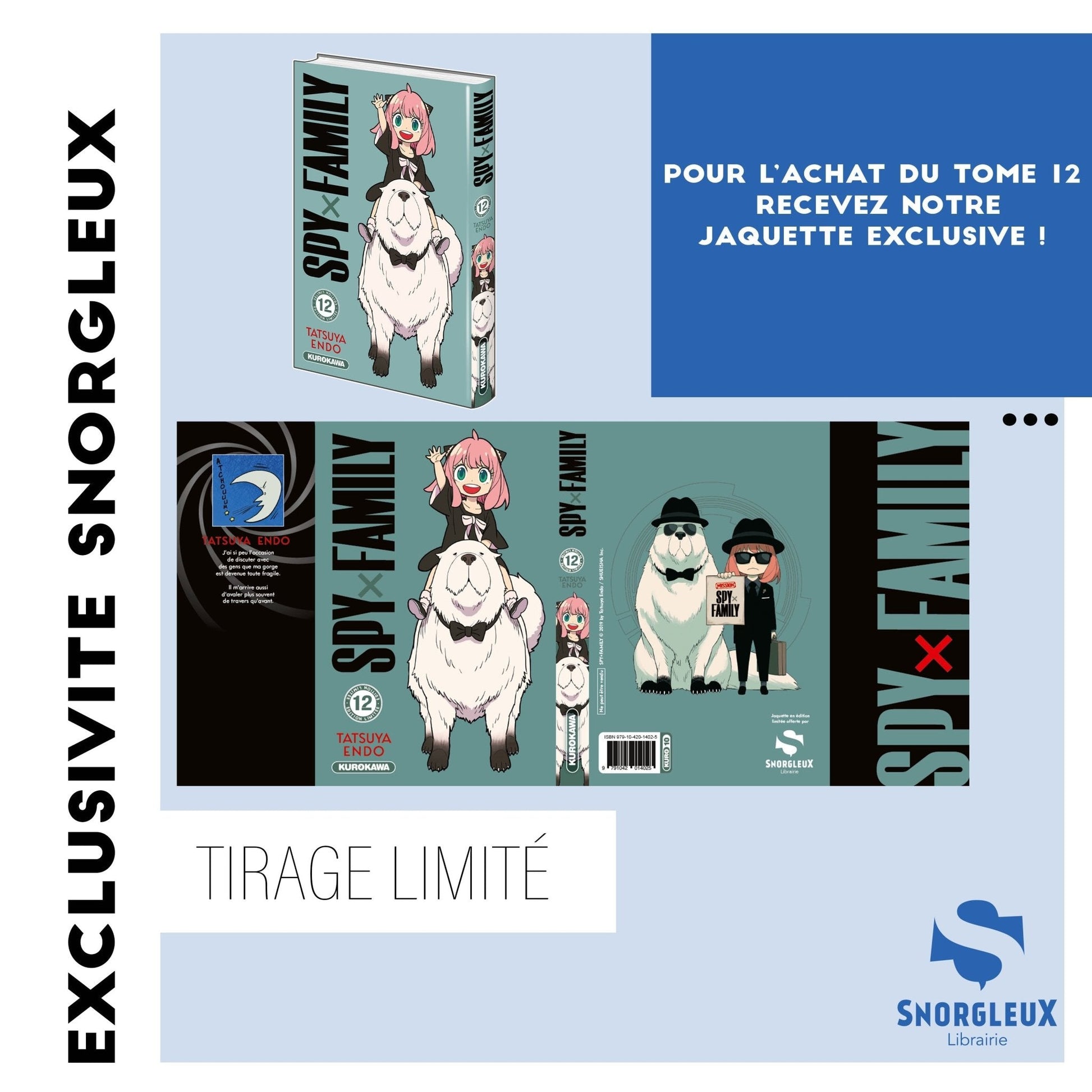 Spy X Family 12 Variant Esclusiva Francese - Manga Dreams