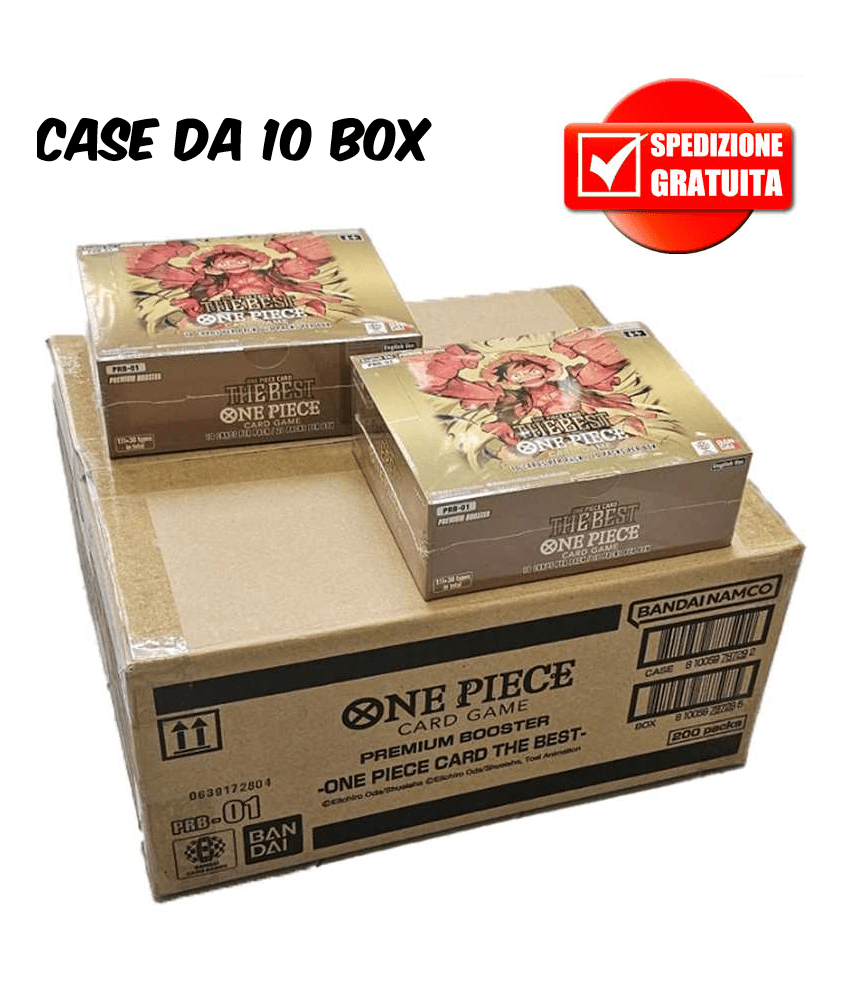 The Best - Case x10 Boosters Box [PRB - 01] - Manga Dreams