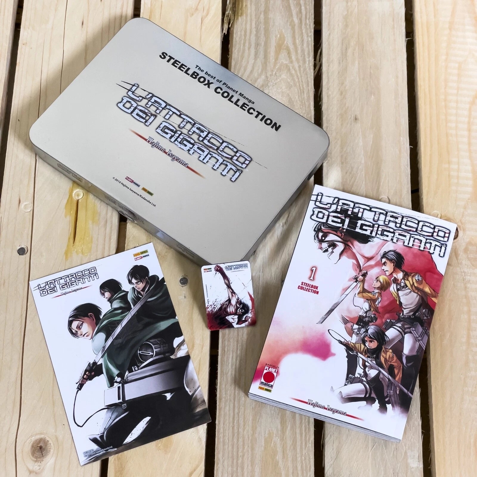 The Best of Planet Manga – Steelbox Collection: L'Attacco dei Giganti Variant - Manga Dreams