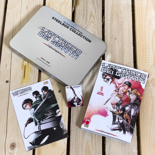 The Best of Planet Manga – Steelbox Collection: L'Attacco dei Giganti Variant - Manga Dreams