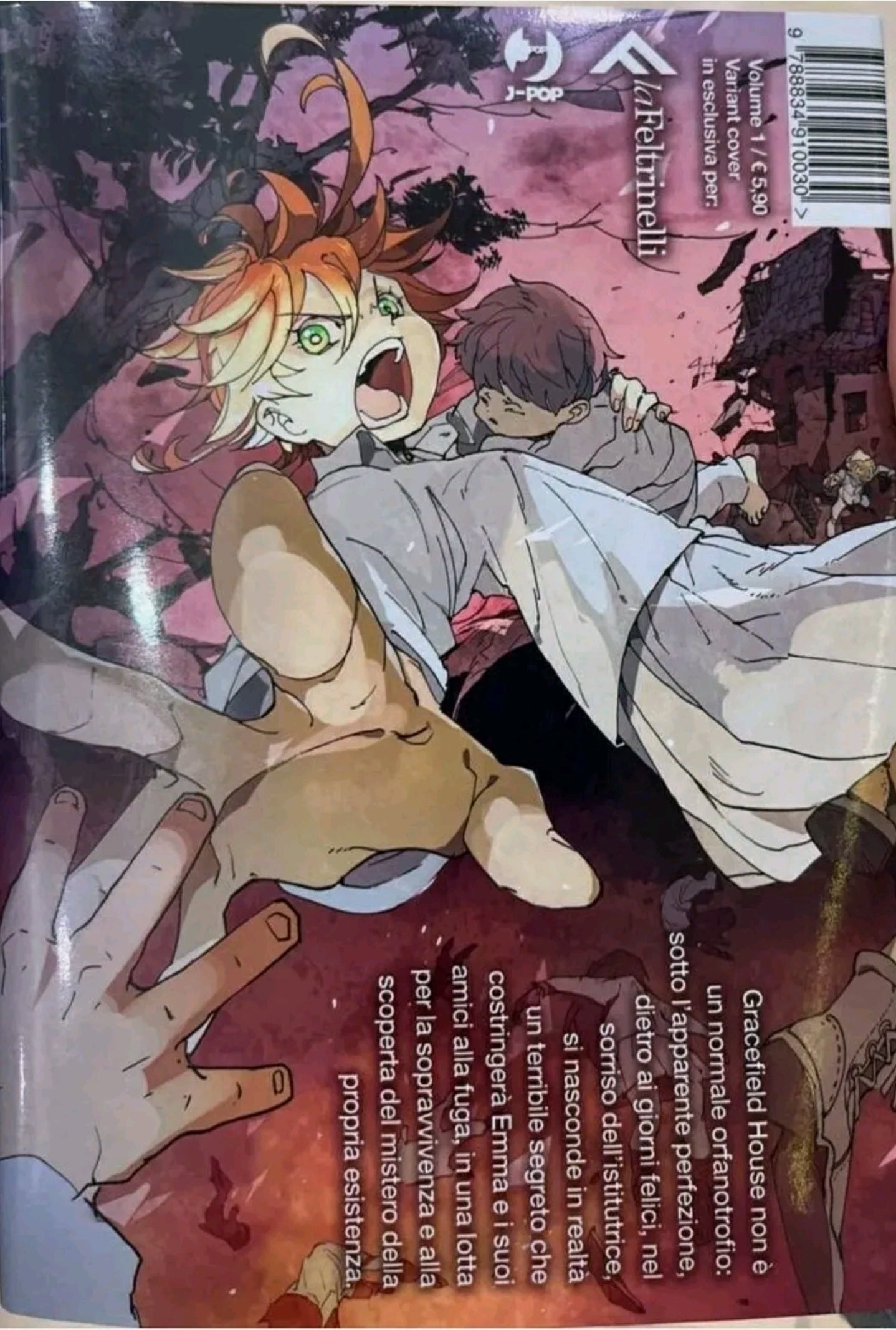 The Promised Neverland Variant Feltrinelli Limited Manga Dreams