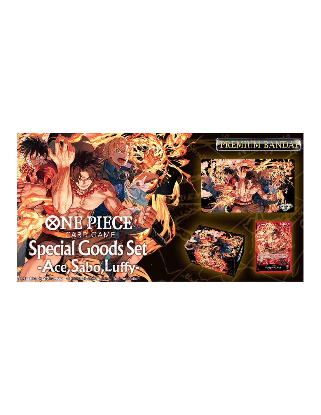 ONE PIECE CARD GAME Special Goods Set - Ace/Sabo/Luffy - ENG PREORDINE - Manga Dreams