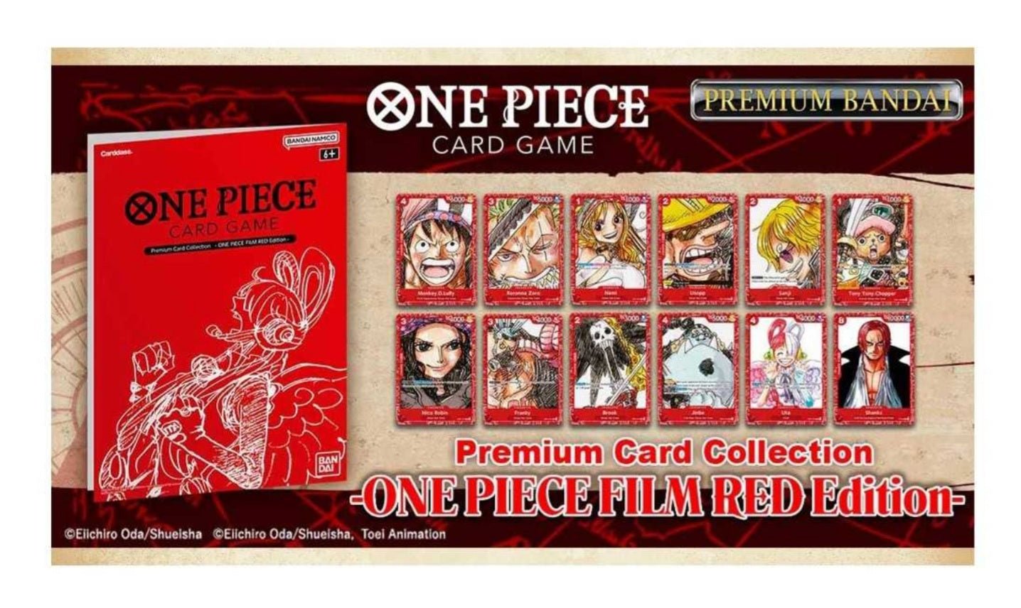 One Piece Premium Card Game Collection Film Red Edition ENG - Manga Dreams